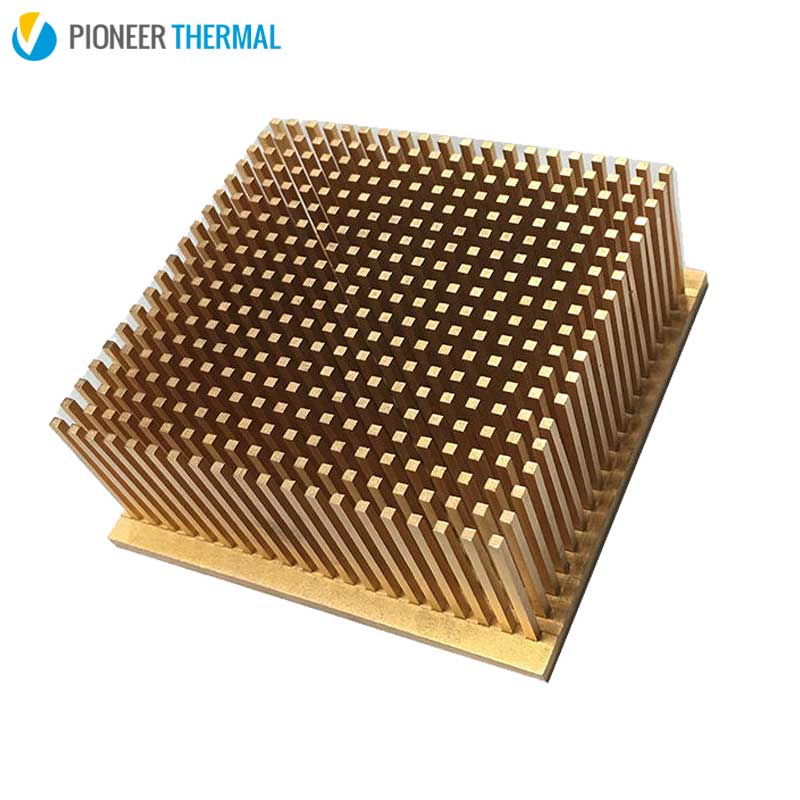 Cold Forging Copper Pin Fin Heatsink