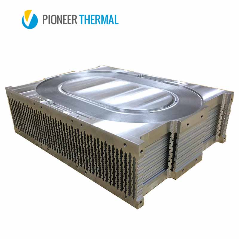 Stacked Fin Heat Sink for Laser Equipment