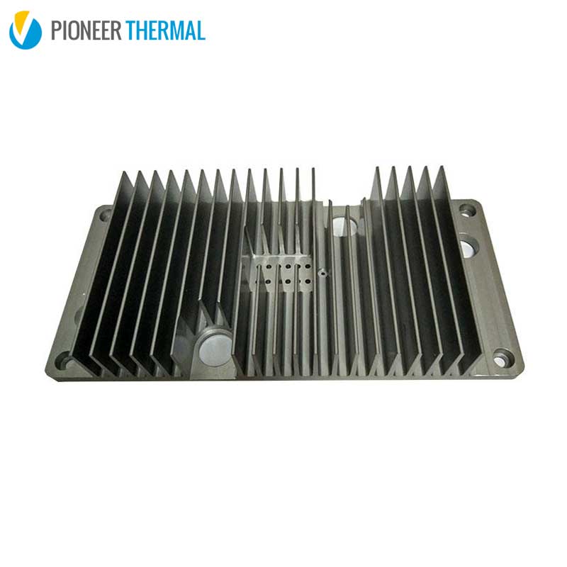 Aluminum Extrusion Heatsink With Silver Anodized