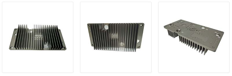 Aluminum Extrusion Heatsink With Silver Anodized