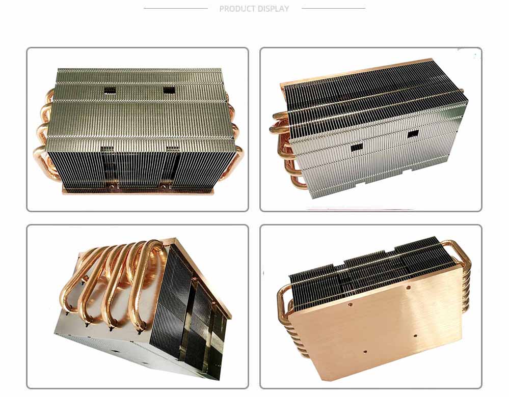 Stacked Fin Heat Sink For Server CPU Stacked Fin Heat Sink For Server CPU