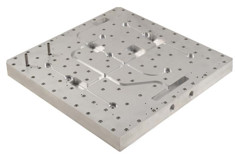 Assembled High Power Liquid Cooling Plate