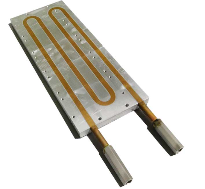 IGBT Water Cooling Heatsink With Copper Pipe