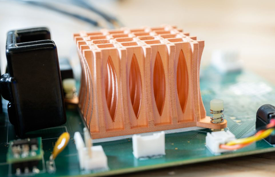copper heat sink for printer