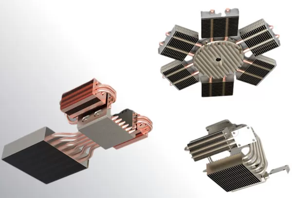 copper aluminum heat sink