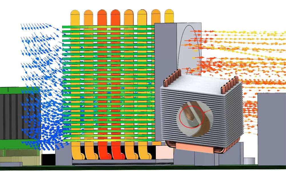 Acetone Heat Pipes for CPU Cooling